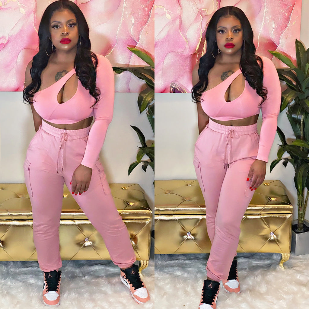 Pink Joggers