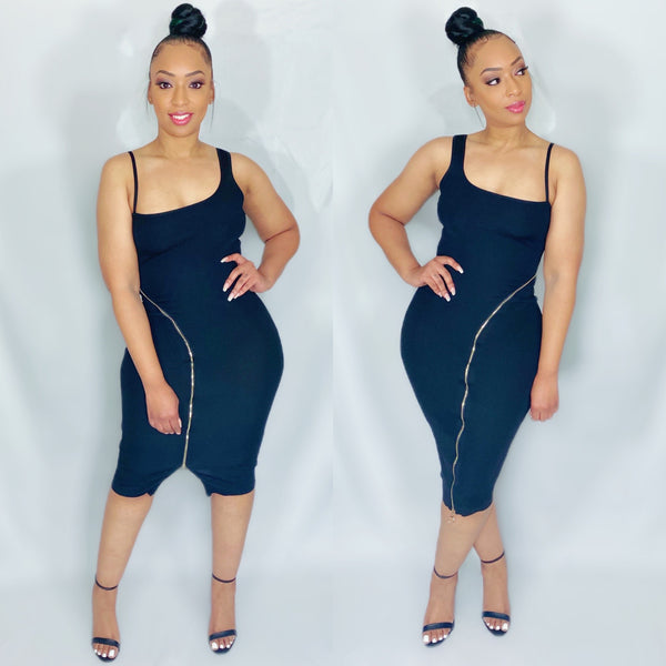 Zip Her Dress Celebrity Statuz Boutique