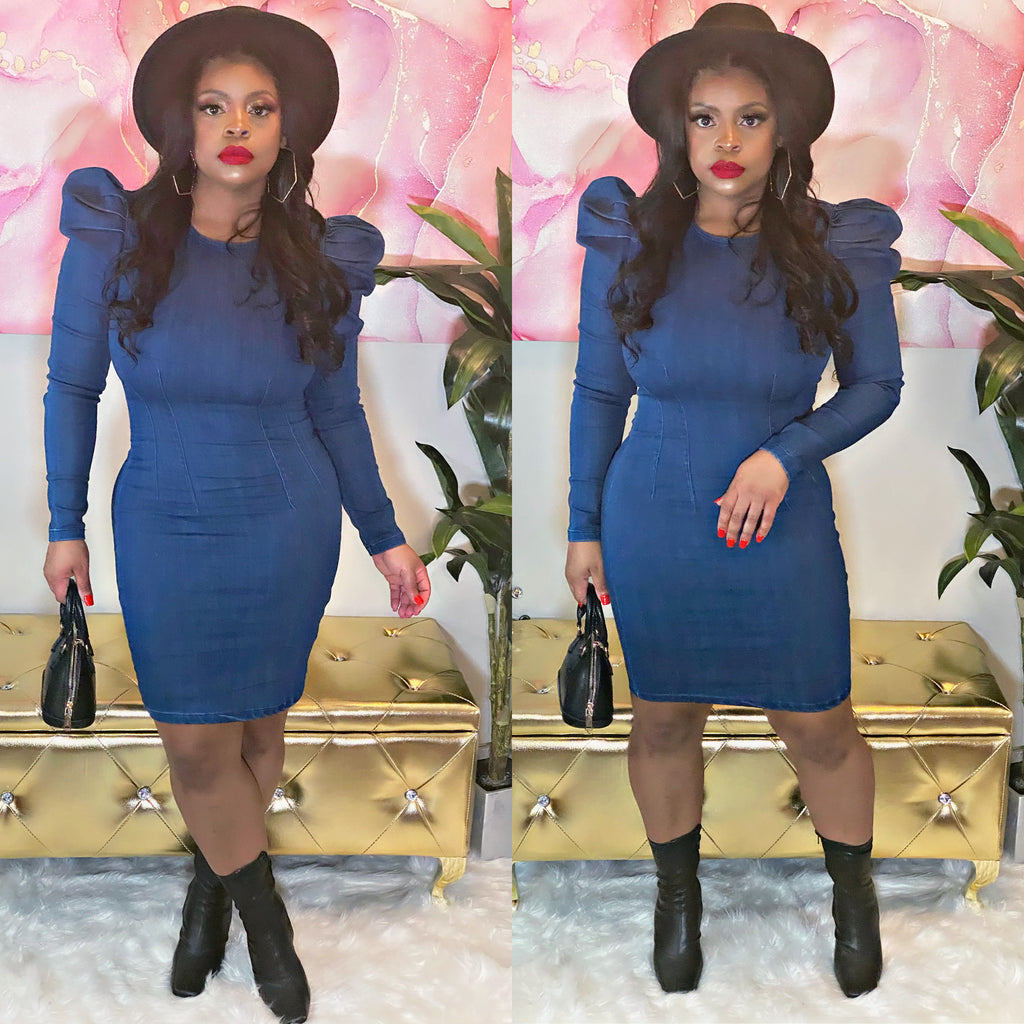 Daisy Denim Dress