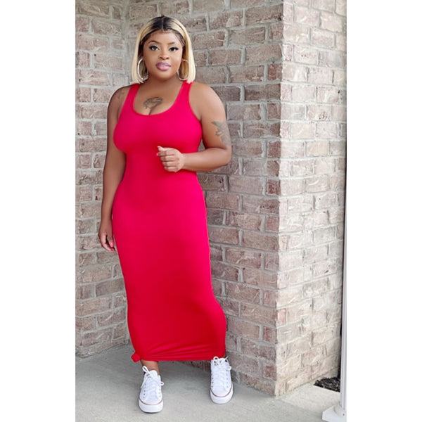 Cali MaxiRed Celebrity Statuz Boutique