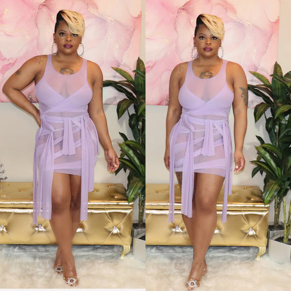 Lily Ropes Dress Celebrity Statuz Boutique