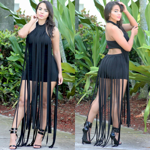 Fancy Fringe Romper