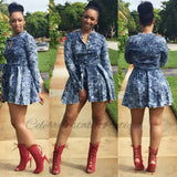 Denim Skater Dress