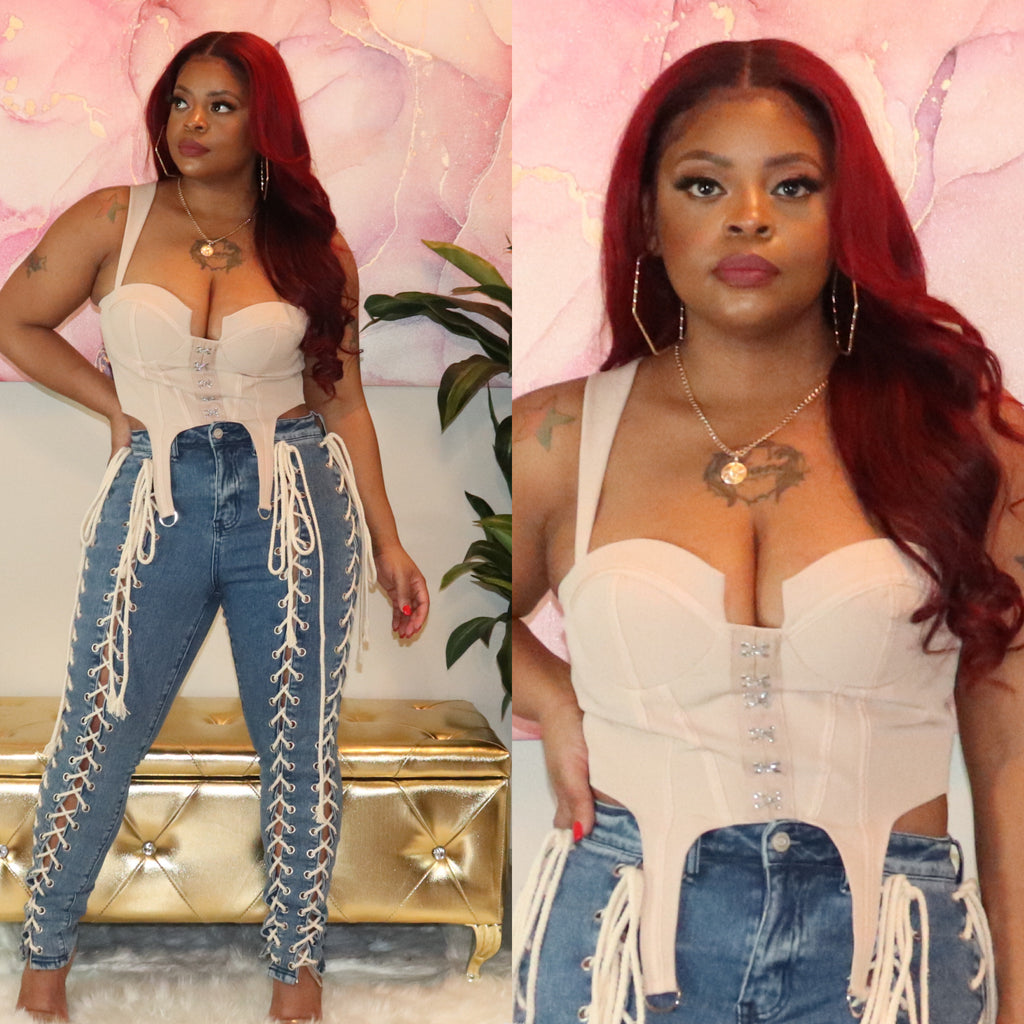 Camilla Corset -Beige