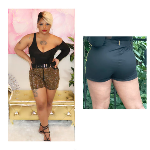 Gold Bomb Shorts