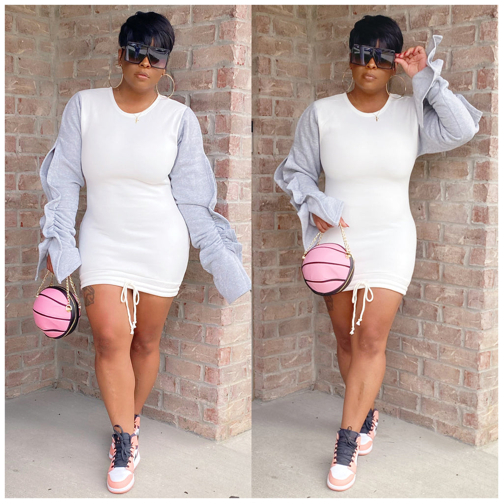Wild Sleeves Dress