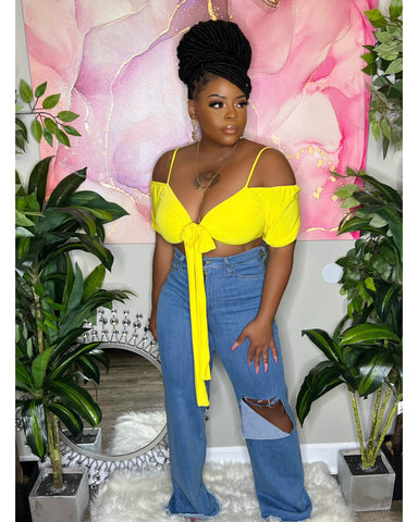 Tyra Tie Top