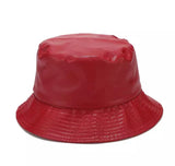 Leather Bucket Hat