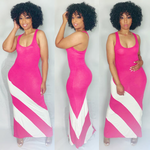 Kelsey Maxi-Pink