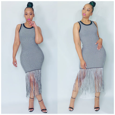 Foxy Fringe Dress