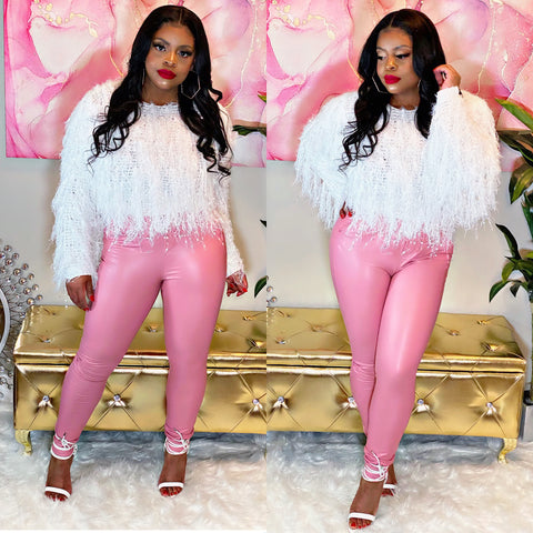 Pink  Pants