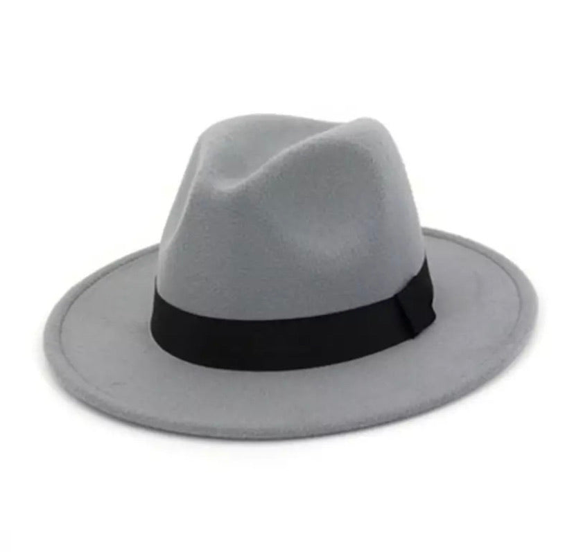 Gray Fedora