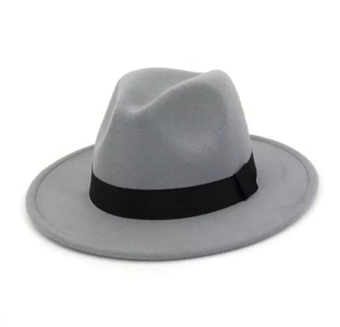 Gray Fedora