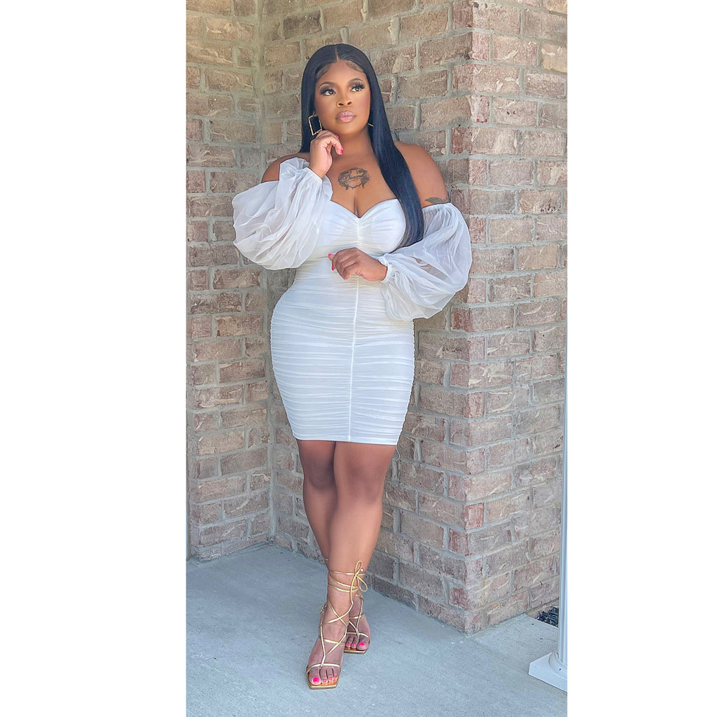 Lexi Dress-White