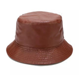Leather Bucket Hat